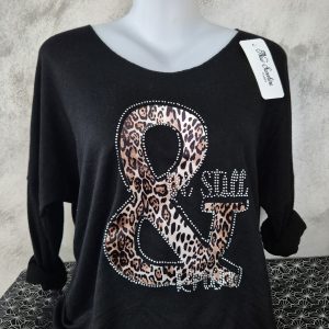 T shirt manches longues noir