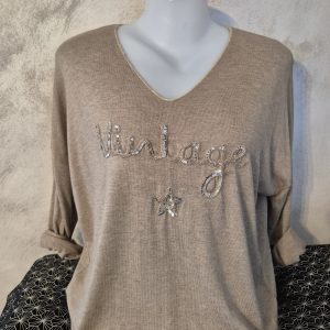 t shirt vintage manches longues
