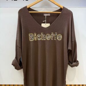 Pull col V Grande Taille